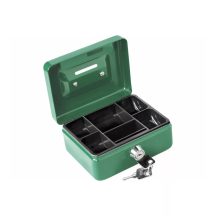   Pénzkazetta, 2db kulccsal, változó színekben, festett acél ; 125×95×55/0,8mm Extol Craft