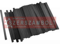 Ragasztóstift klt., 1 kg, fekete színű; 200×11mm (kb. 50 db) Extol