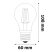 Avide LED Filament Globe 3.8W E27 WW 3000K Super High Lumen 3db/csomag Avide LED Filament Globe 3.8W E27 WW 3000K Super High Lumen 3db/csomag