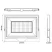 Avide 200W LED Reflektor SMD NW 4000K Opc.PIR Avide 200W LED Reflektor SMD NW 4000K Opc.PIR