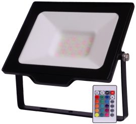 Avide LED reflektor Slim SMD 30W RGB IR távirányítóval