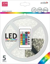 Avide LED Szalag 12V 7.2W RGB IP65 5m