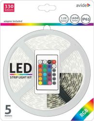 Avide LED Szalag 12V 7.2W RGB IP65 5m