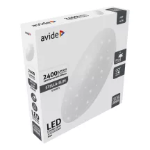   Avide LED Mennyezeti Lámpa IP44 Stella Slim 16W 330x65mm CCT 3000K 4000K 6400K 100lm/W távirányítóval