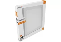   Avide LED Falra szerelhető négyzetes mennyezeti lámpa ALU 24W NW 4000K