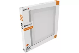 Avide LED Falra szerelhető négyzetes mennyezeti lámpa ALU 24W NW 4000K