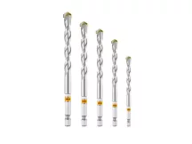 Kőzetfúró készlet 5 részes 4-10-ig bit befogású Ingco