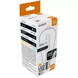 Avide LED White Filament ST64 8.5W E27 NW 4000K