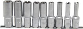 Hosszú E-torx dugókulcs készlet E10-E24 1/2 9 részes BGS