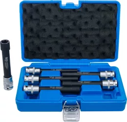 Dugókulcs készlet, E-profil, extra hosszú 12,5 mm (1/2") E10 - E20, 6 darabos BGS Technic 