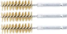 Sárgaréz kefe készlet 12mm 1/4" 3 részes BGS