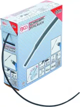 BGS technic zsugortömlő, dobozban, fekete 2,5mm,10m