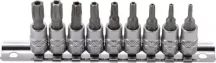 Adapteres Torx készlet lyukas 1/4 T10-T50