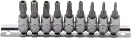 Adapteres Torx készlet lyukas 1/4 T10-T50