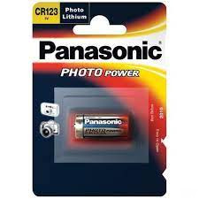 Panasonic Fotó Elem Lithium CR123 3V B1