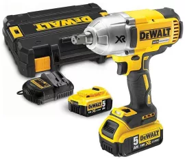 Akkus ütvecsavarozó 18 V szénkefe nélküli (2 x 5 Ah + töltő) DCF899P2 DeWalt Akkus ütvecsavarozó 18 V szénkefe nélküli (2 x 5 Ah + töltő) DCF899P2 DeWalt
