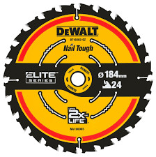 DT10302-QZ - Körfűrészlap EXTREME 184 x 16mm 24T