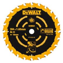 Körfűrészlap Extreme 165x20mm 24T DT10624-QZ