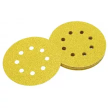   Excenter tépőzáras csiszolólap 125mm 125mm 80G 25 db-os DeWalt