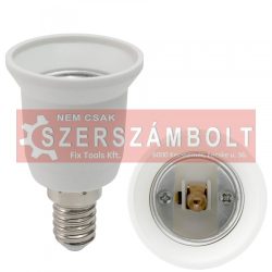 Foglalat átalakítő adapter E14/E27