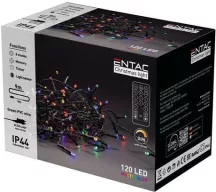   Entac Karácsonyi IP44 Fényfüzér 120 LED MC 9m BT applikáció