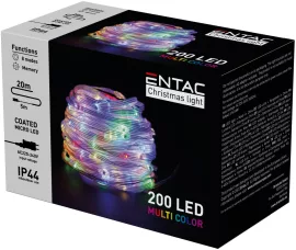 Entac Karácsonyi IP44 200 PVC bevonatú Micro LED MC 20m