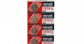 Maxell CR2016 3V lithium gombelem