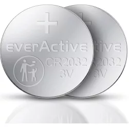 EverActive CR2032 lithium gombelem 3V bl/5 EverActive CR2032 lithium gombelem 3V bl/5