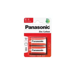Panasonic RedZinc R14RZ/2BP C/baby cink-mangán féltartós elem 2 db Panasonic RedZinc R14RZ/2BP C/baby cink-mangán féltartós elem 2 db