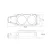 Braytron IPLine IP44 2-es aljzat fekete csapfedeles