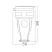 Braytron IPLine gumi dugalj IP44 csapfedeles