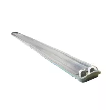  Eco-light AKCIÓS 2X120 Por-és páramentes armatura 2x18W LED fénycsővel 2x1850lm