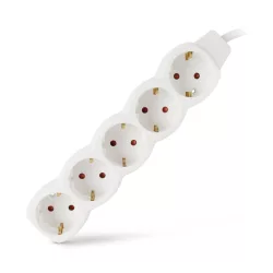 Entac S1 elosztó 5 foglalat 1,5m 3G1.5