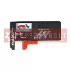 Akkumlátor teszter1,5V-9V Sthor 81700