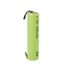   Zöld akkumulátor, AA, forrasztható füles, 1.2V, Ni-cd, 2200mAh