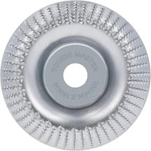 Faforgácsoló korong 100x22,23mm ívelt
