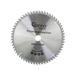 Fűrésztárcsa TCT 300x32mm 60T Geko Fűrésztárcsa TCT 300x32mm 60T Geko