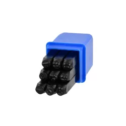 Számbeütő készlet 9 részes 5mm Geko