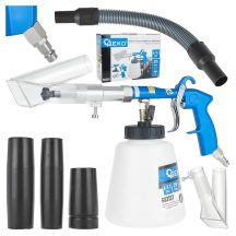   Pneumatikus tisztítópisztoly, 1/4?, 6-9,2 bar, 270l/perc, 3 adapterrel Geko