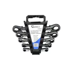 Racsnis csillagkulcs készlet 6-22mm 5 részes geko