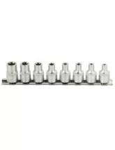 E-torx dugókulcs készlet E4-E14 3/8" Geko