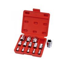  E-torx dugókulcs készlet E4-E24 1/4", 3/8", 1/2" 14 részes GEKO