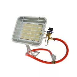 PB gázpalackra rögzíthető hősugárzó Geko