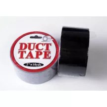   Szövetes univerzális ragasztó szalag 50mmx10m fekete színű duck tape
