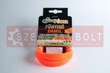  Damil szegélynyíró géphez 1,3mmx15m ,négyzet profi,papír blister Green Power