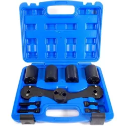 BMW N47 B47 B48 kiegyensúlyozó tengely zárak,vezérlésrögzítő - 9 db készlet, magas minőségű acél, turbódízel motorokhoz