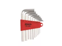 Imbuszkulcs rövid készlet,10 db-os 1,5-10mm Genius