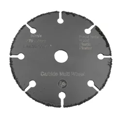 Vágókorong fa, műanyag, gipszkarton, 75mm