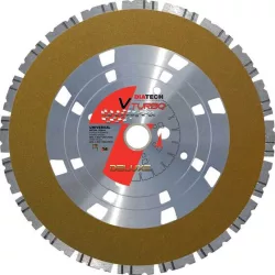 V-Turbo 350x10x30/25,4mm gyémánt vágótárcsa, beton, univerzális Diatech