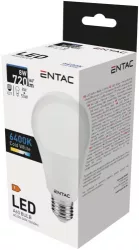 Entac LED Globe E27 8W CW 6400K